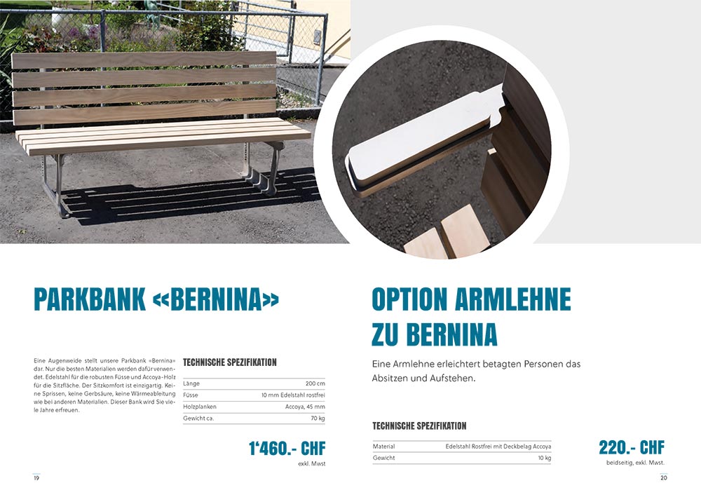 Parkbank-Bernina