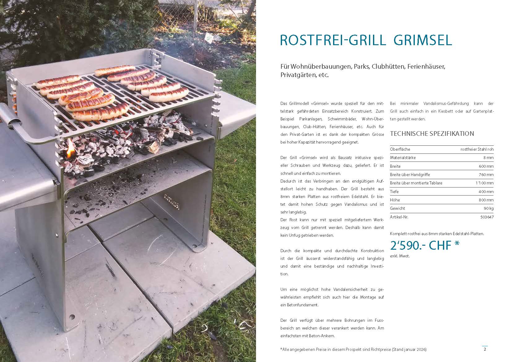Rosfrei-Grill-Grimsel